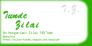 tunde zilai business card